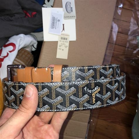 goyard belt reddit